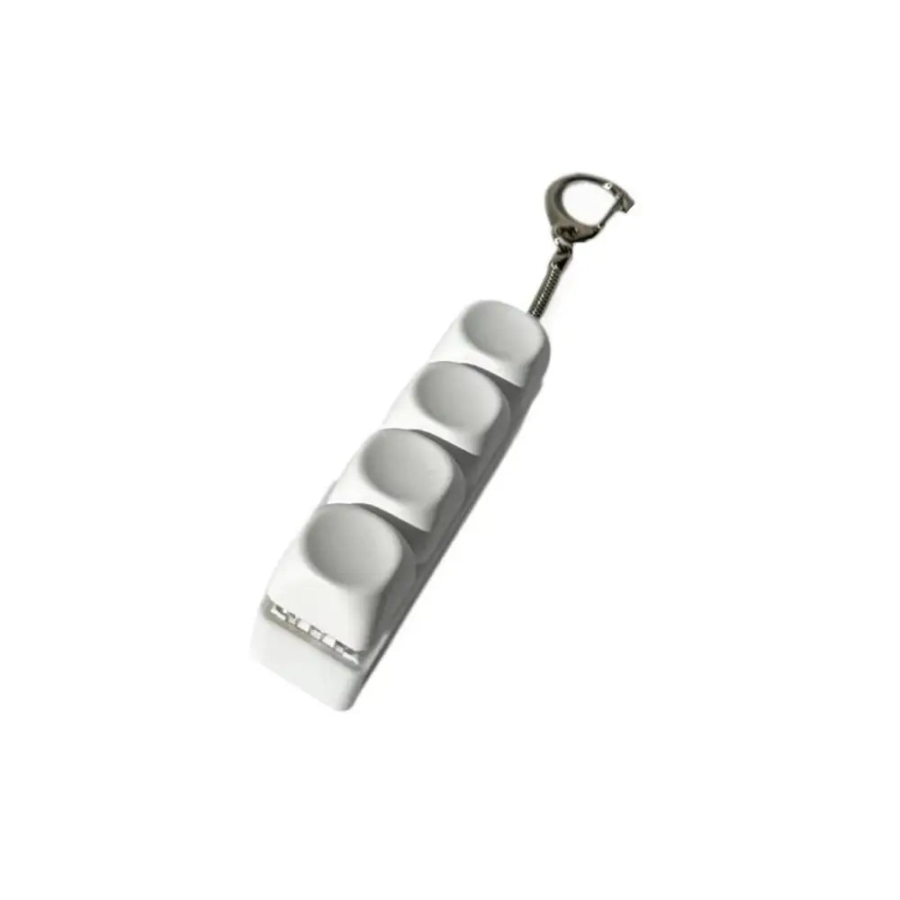 Mini Keyboard Keychain Fidget Toy – Clicky Stress Relief for Neurospicy Hands