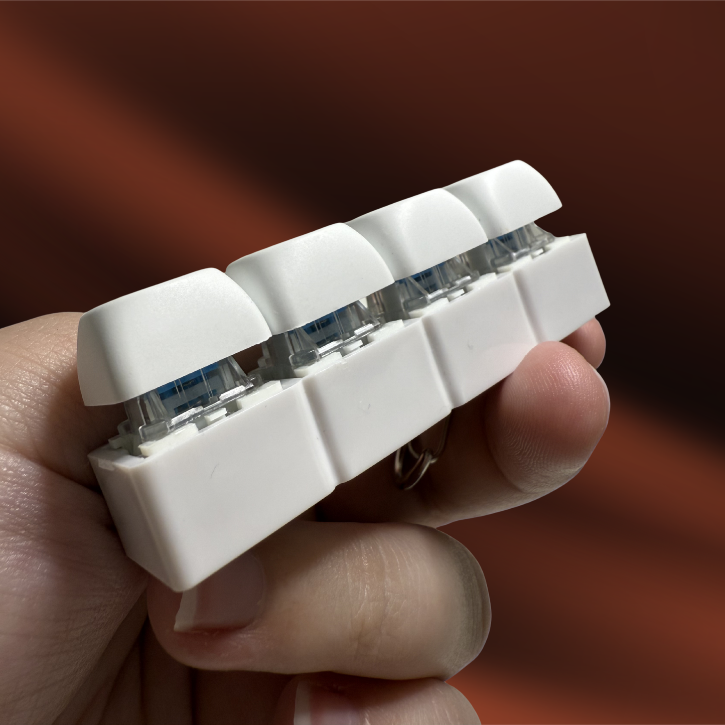 Mini Keyboard Fidget Keychain | Clicky Sensory Toy for ADHD, Autism & Anxiety