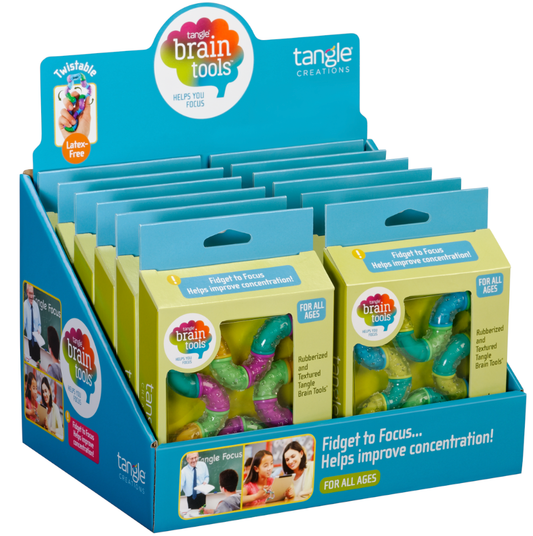 Tangle® BrainTools™ Think Asst Sensory Learning Toy Display