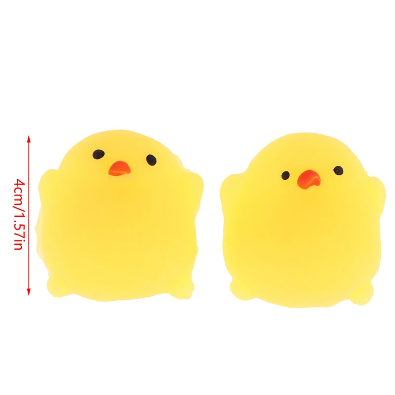 Cute Mini Chick Squishy Toys | 2-Pack Stress Reliever & Fidget Toys for Relaxation & Fun