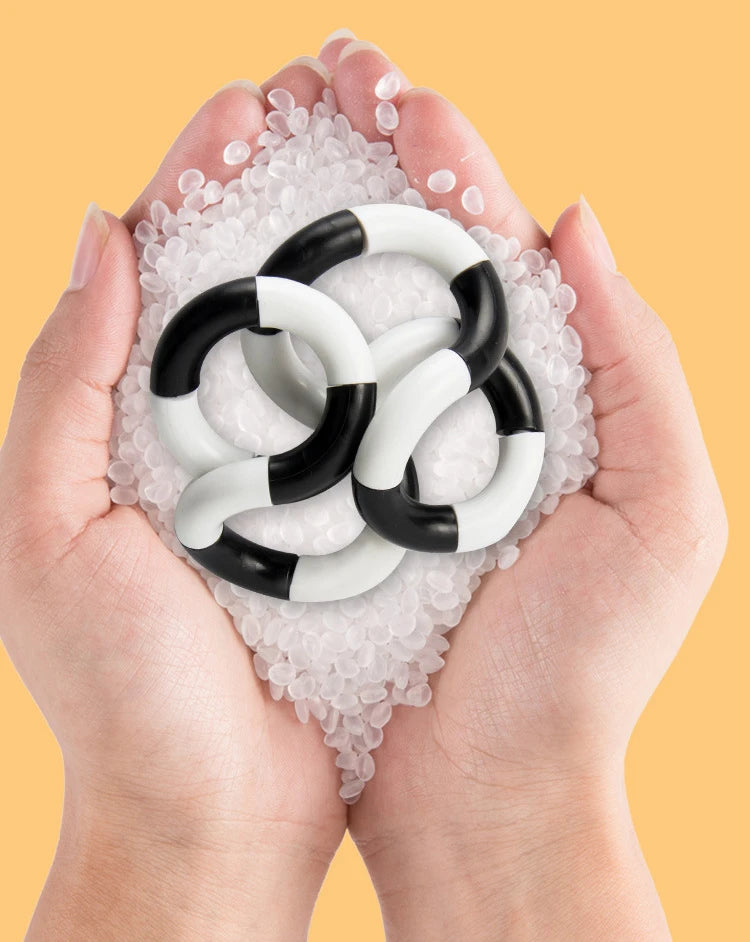 🌀 Twisted Ring Magic Fidget Toy – Creative Stress Relief Rope for Curious Minds