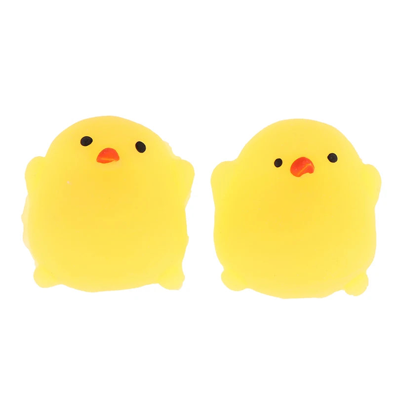 Cute Mini Chick Squishy Toys | 2-Pack Stress Reliever & Fidget Toys for Relaxation & Fun