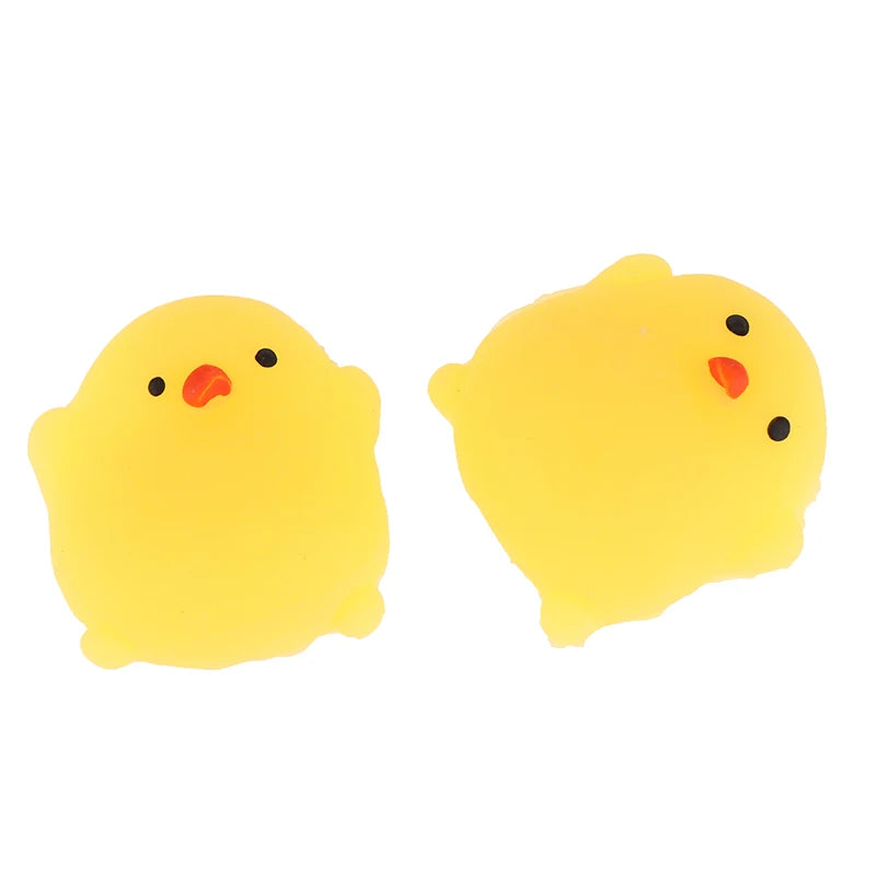 Cute Mini Chick Squishy Toys | 2-Pack Stress Reliever & Fidget Toys for Relaxation & Fun